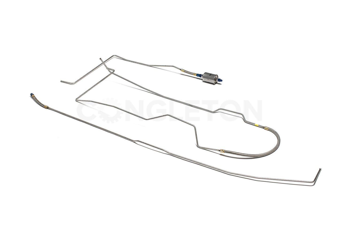 Range Rover Classic Stainless Fuel Line Kit for LWB