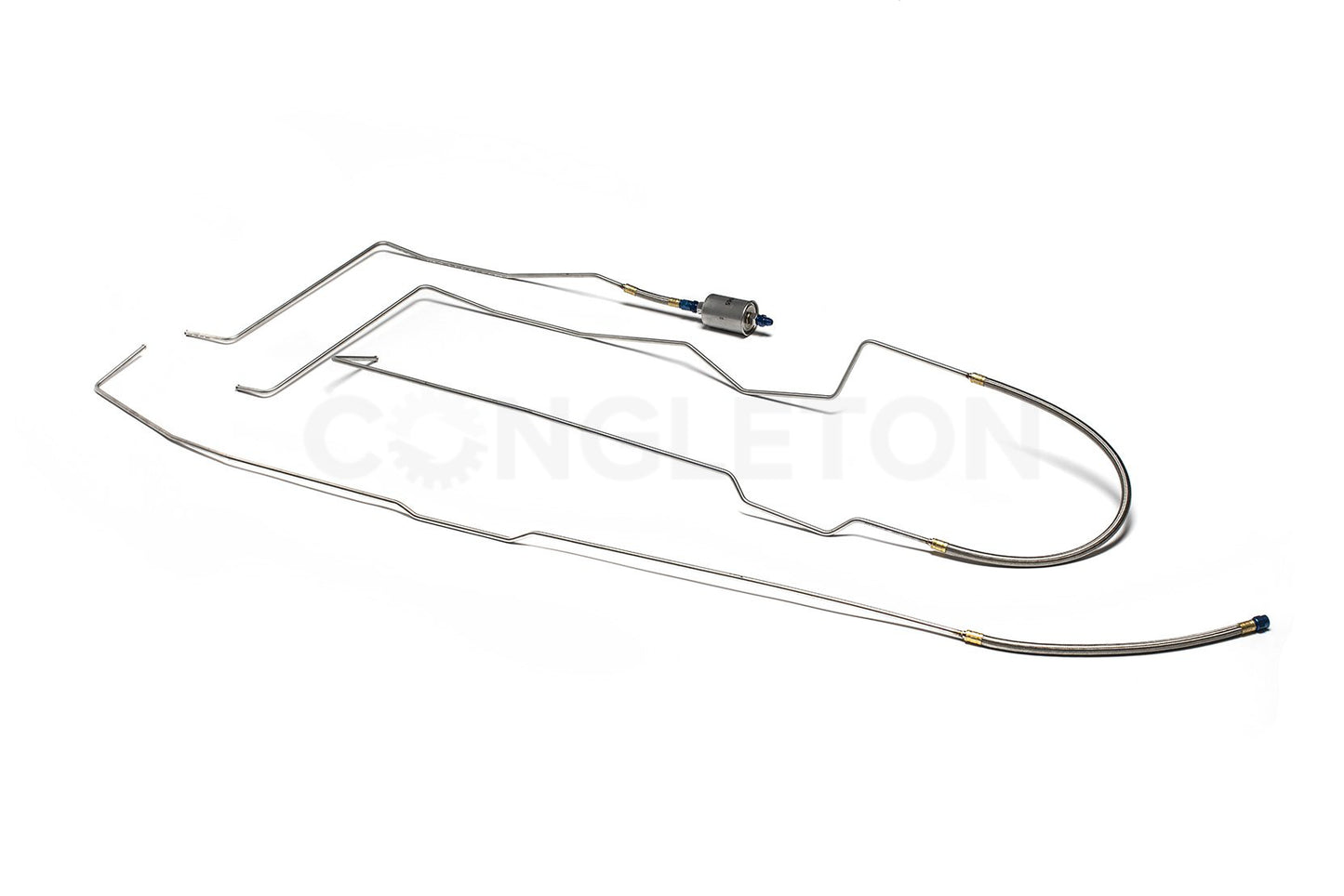 Range Rover Classic Stainless Fuel Line Kit for LWB