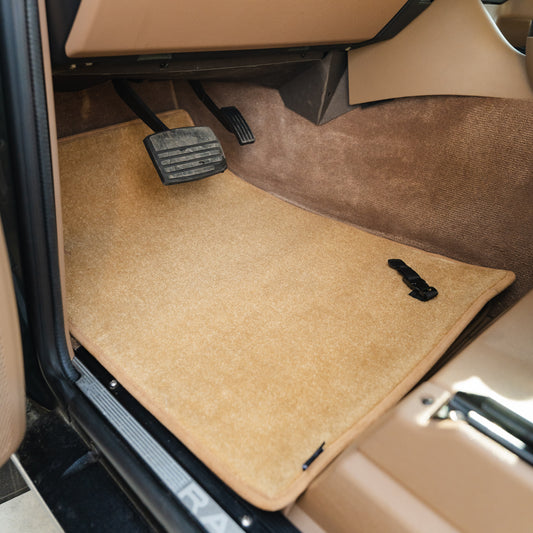 Beige Carpet Floor Mats for RRC