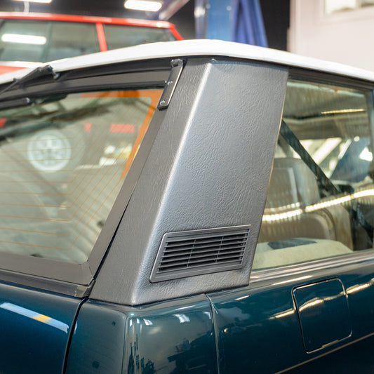 Assembled D Pillar Trim with Louvres