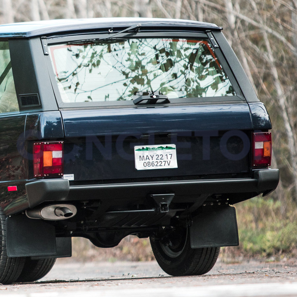 Range Rover Classic Black Rear Bumper 1986-1994