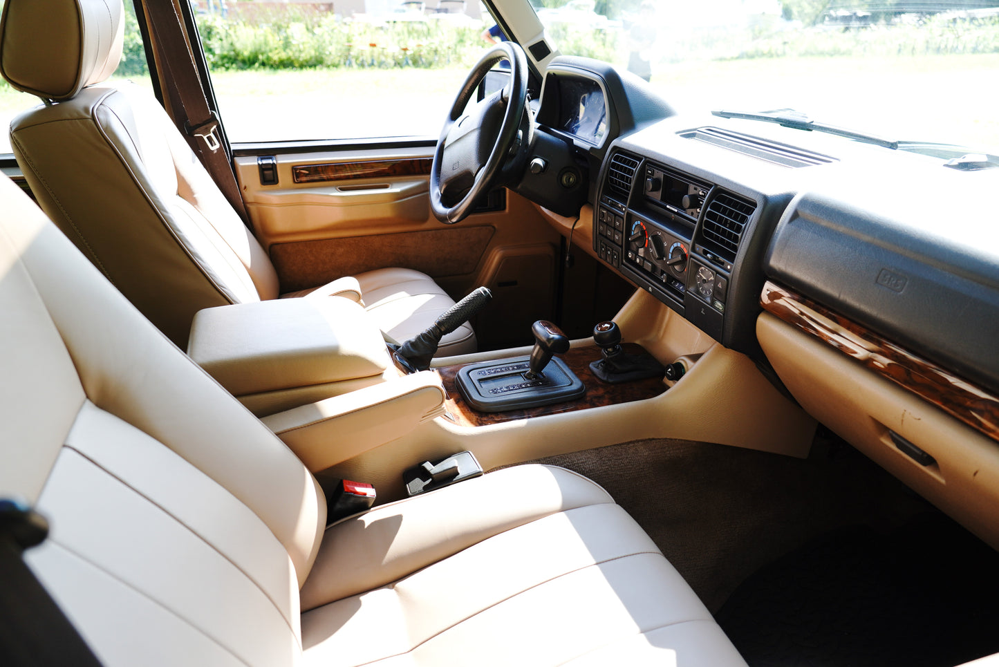 1995 Range Rover Classic Burled Walnut Wood Trim Kit for Dash, Console